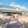 The terminal in Cairns – gateway to the Great Barrier Reef.