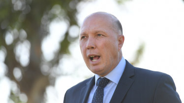 Home Affairs Minister Peter Dutton says there should be a "sensible discussion" about expanded spy powers.