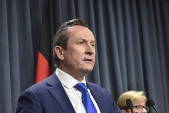 WA Premier Mark McGowan.