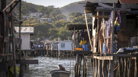 Port Moresby’s hospital is close to overflowing with coronavirus patients.