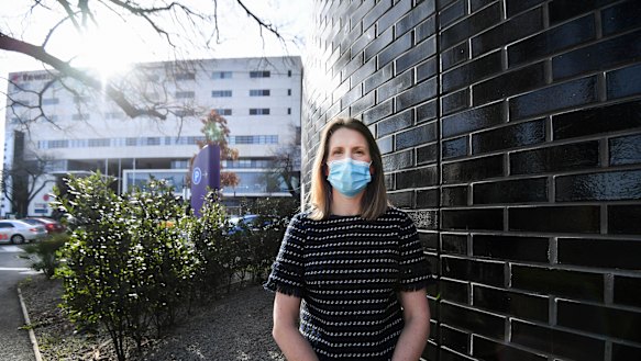Royal Women’s Hospital obstetrician Claire Whitehead.