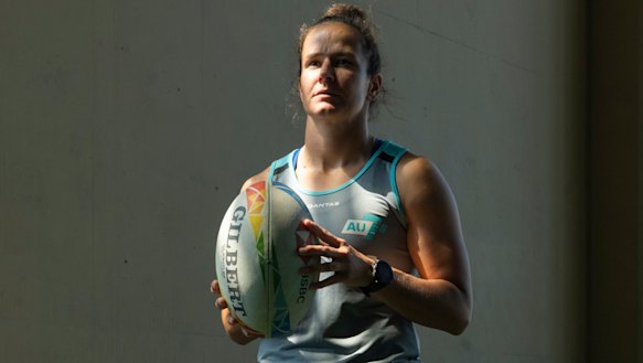 Australian enforcer Shannon Parry. 