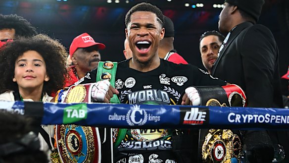 Devin Haney is the new undisputed champion.