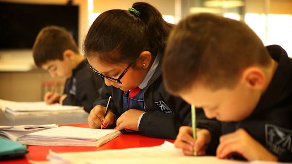Writing results have gone backwards and there have been no gains in numeracy, spelling or grammar and punctuation tests for any year group in NSW since 2008.