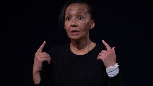 Paula Arundell in a scene from The Birds.