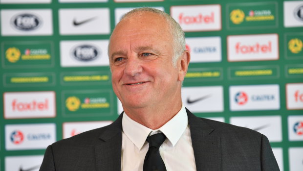 Smells like team spirit: coach Graham Arnold says the mood inside the Socceroos camp is buoyant.