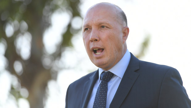 Home Affairs Minister Peter Dutton has taken aim at China.