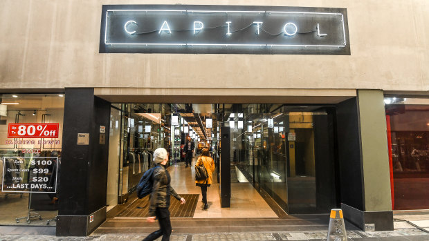 Some 93 lot owners had to agree to refurbish Capitol Arcade.