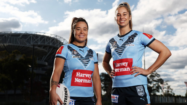 Strike weapon Isabelle Kelly and NSW captain Kezie Apps are chasing an Origin triumph.
