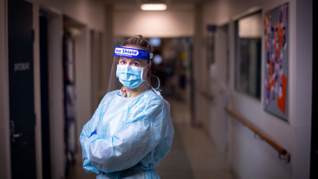 Liz  Orr, Manager of Infection Prevention at the Royal Melbourne.