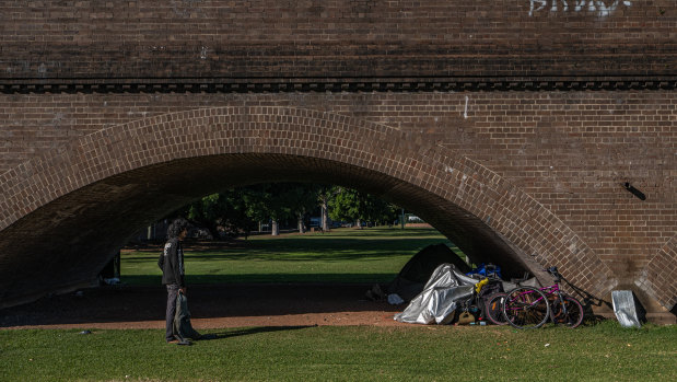 Homelessness troubles the premier more than any need for stadiums.