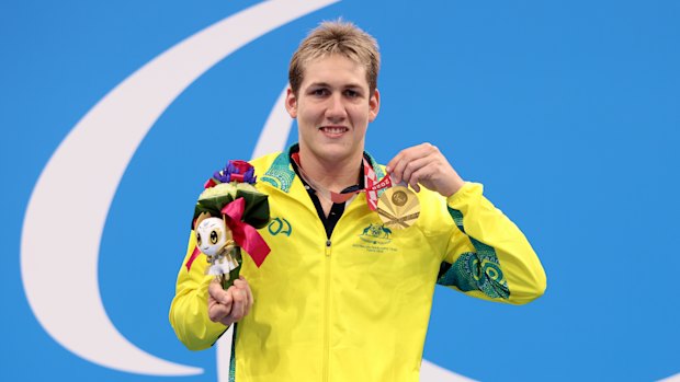 Will Martin at the Tokyo Paralympics.