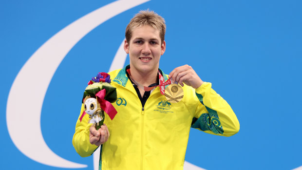 Will Martin at the Tokyo Paralympics.