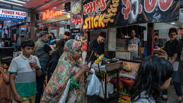 More than 1.2 million people are expected to attend the Ramadan Night Markets in Lakemba, Sydney this month.