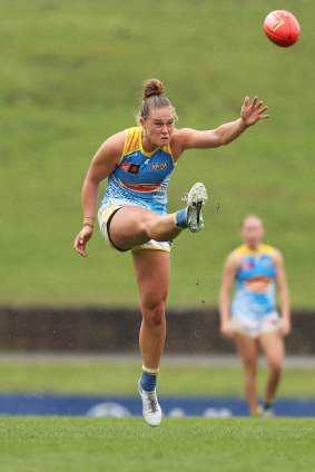 Charlie Rowbottom pictured during round seven. 