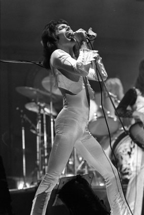 Freddie Mercury at Festival Hall.