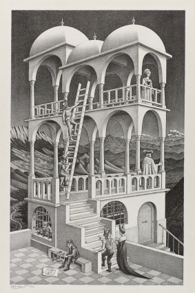 'Belvedere', May 1958, lithograph