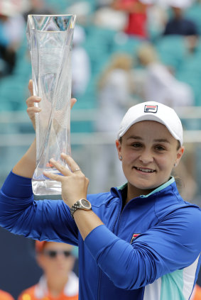 Barty becomes the first Australian woman in the top 10 since fellow Queenslander Samantha Stosur in 2013.