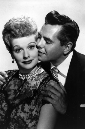 Lucille Ball and husband Desi Arnaz.