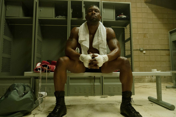 Trevante Rhodes plays Mike Tyson in the bio-drama Mike.
