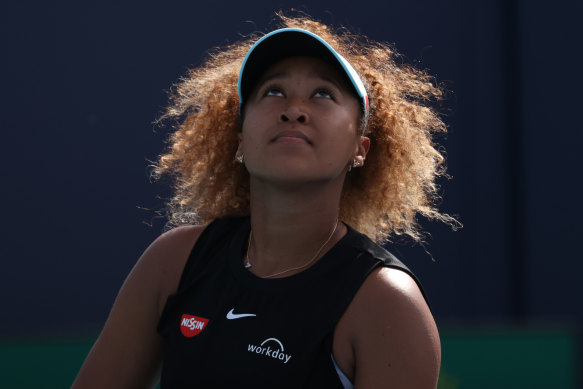 Naomi Osaka objects to being asked to second guess herself.