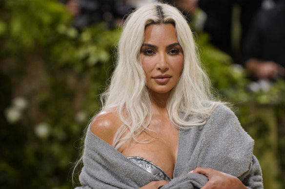 Join the cardi-gang … Kim Kardashian at the Met Gala.