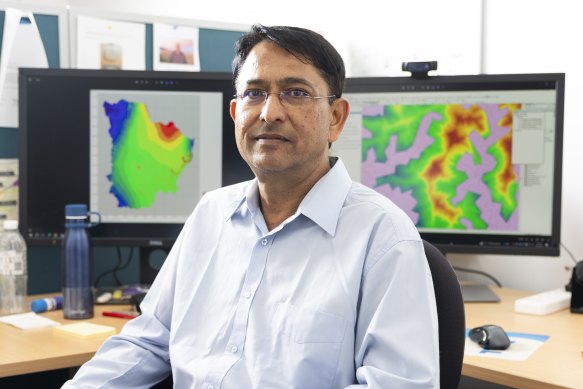Dr Jai Vaze, a senior principal research scientist with CSIRO who is recreating the Lismore disaster of 2022.
