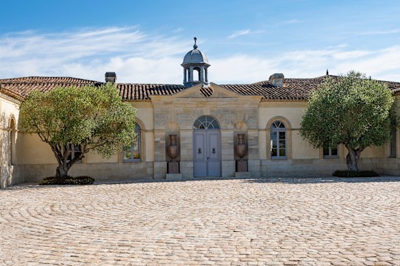 Chateau Petrus winery, in the Bordeaux wine region.
