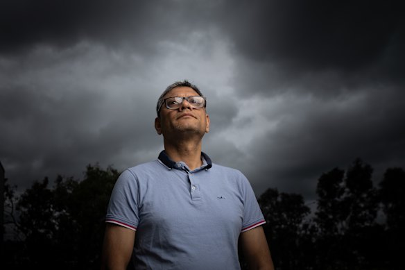 Palestinian activist and organiser Muayad Ali, pictured in 2023.