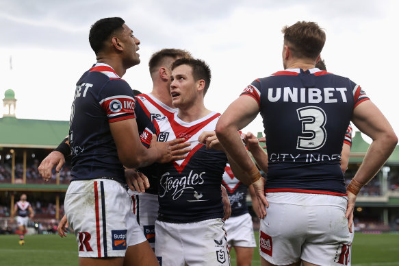 Luke Keary and the Sydney Roosters are hitting top gear.