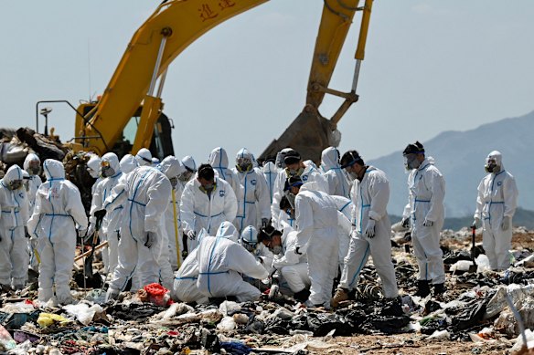Hong Kong Police also searched the North East New Territories Landfill as part of the investigation.
