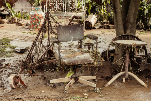 Floods caused extensive damage in the Latrobe Valley town of Traralgon. 