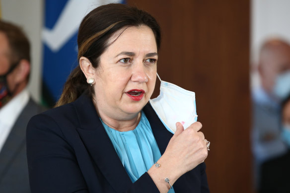 Queensland Premier Annastacia Palaszczuk has closed the borders to Victoria but left wider NSW open.