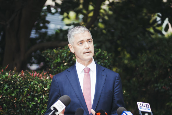 The Rozelle Interchange will still be waiting for Roads Minister John Graham when normal business resumes in 2024. 