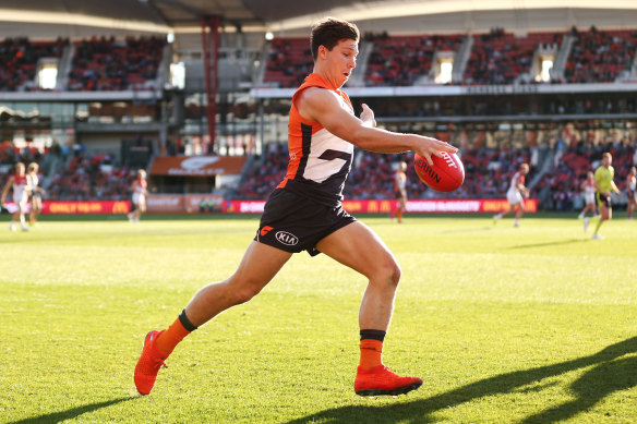 Giant prospect: Toby Greene.