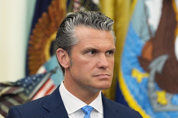 Hegseth has denied misleading the president about the state of the US missile stockpile.