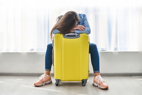 Travel can be frustrating. Cry when you need to.