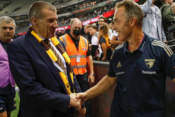 Jeff Kennett and Alastair Clarkson experienced great success together, but their relationship was rocky.