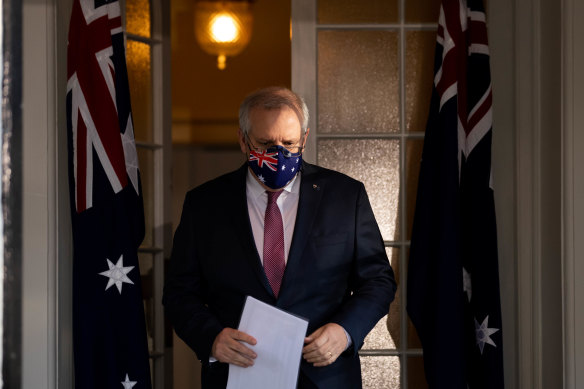 Prime Minister Scott Morrison on Friday.