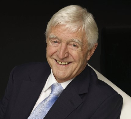 Chat show host Michael Parkinson.