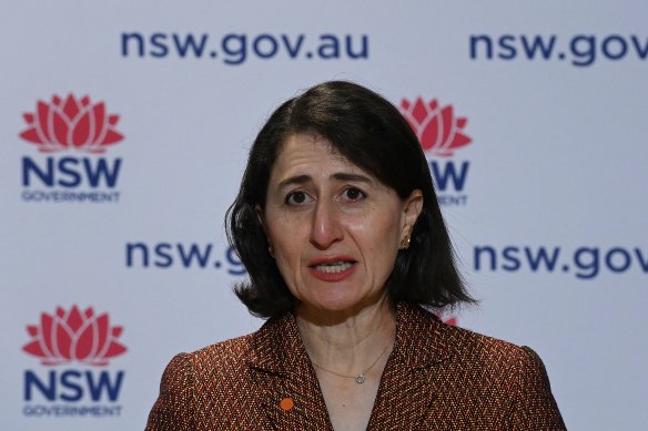 NSW Premier Gladys Berejiklian.