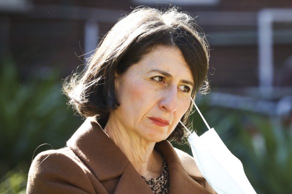 Premier Gladys Berejiklian tells reporters that COVID-19 case numbers are likely to increase further in coming days.