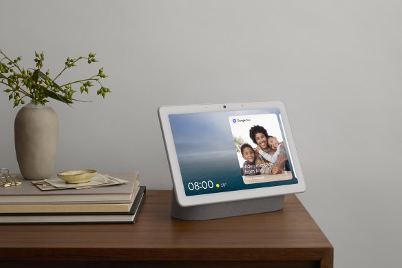 Smart displays, like the Nest Hub Max, are smart speakers and digital picture frames combined.