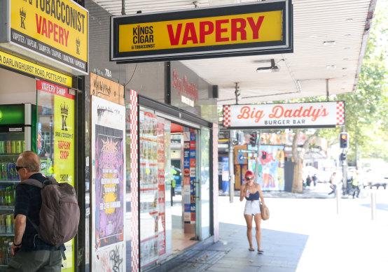 Vape shops have proliferated despite government crackdowns on the importation and sale of vaping products.