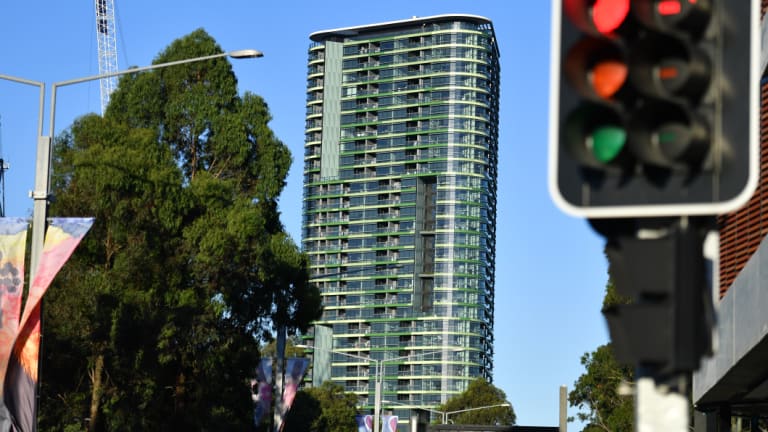 The Opal Tower was opened in August. 