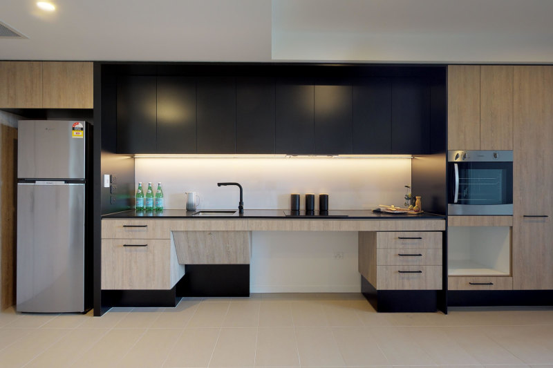 Fit for purpose: The housing is designed for qualifying people with disability and subsidised by NDIS payments.