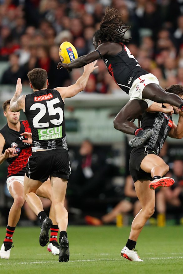 Anthony McDonald-Tipungwuti was a massive difference-maker for the Bombers.