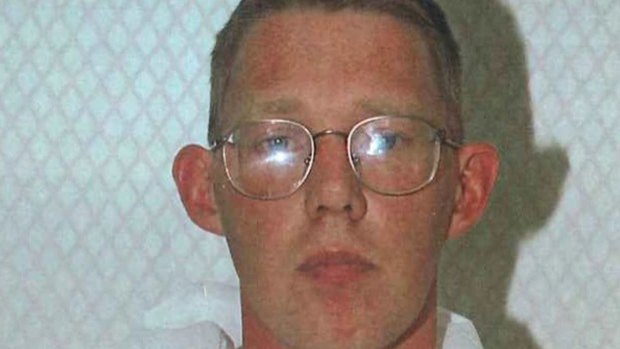 A mugshot of Christopher Lewis taken on October 5, 1997.