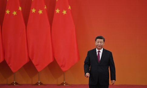 Xi Jinping looking increasingly isolated.