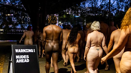 Tunick said his work was for “everyone navigating their way through the difficult challenges of our current world”.